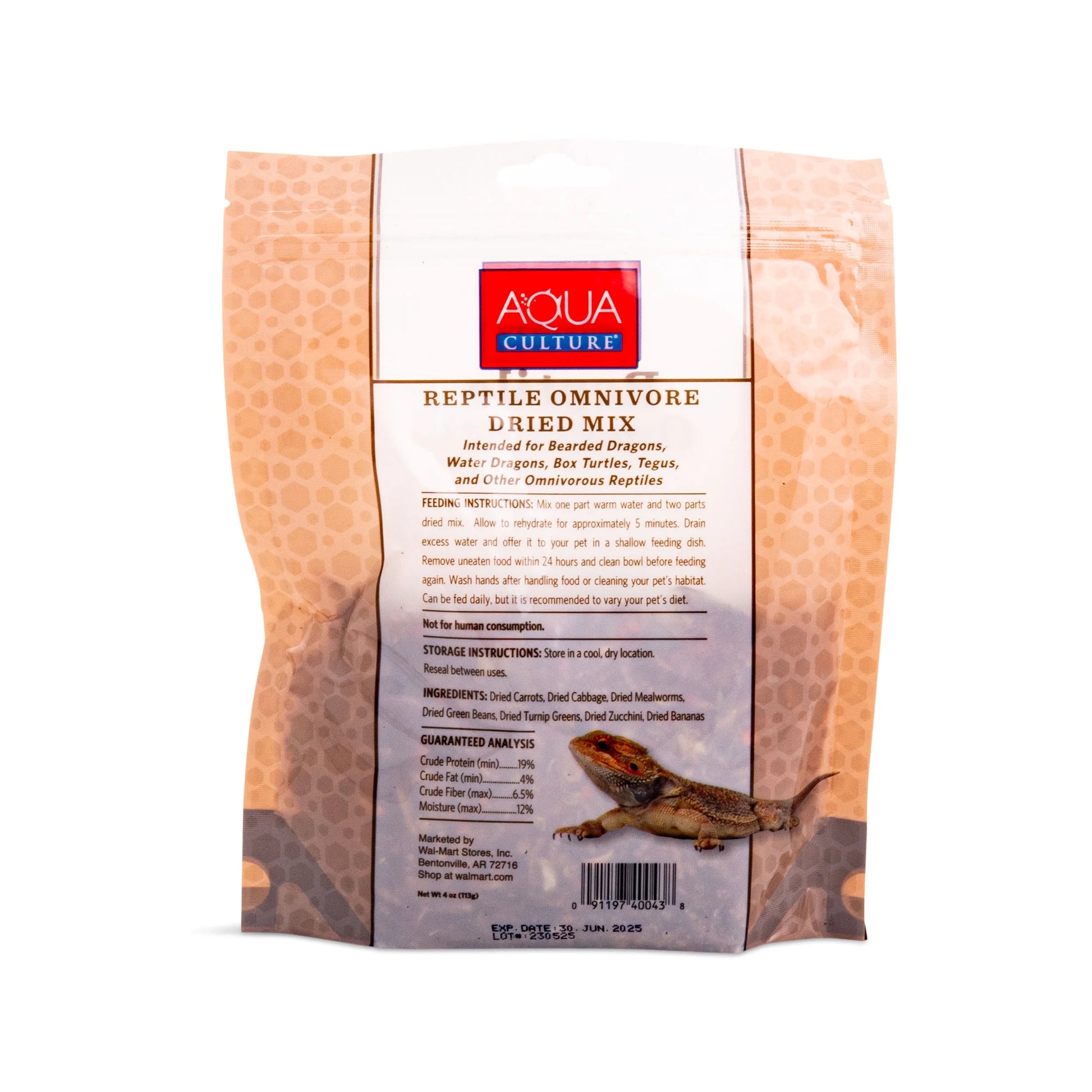 Reptile Omnivore Dried Mix, 4 Oz